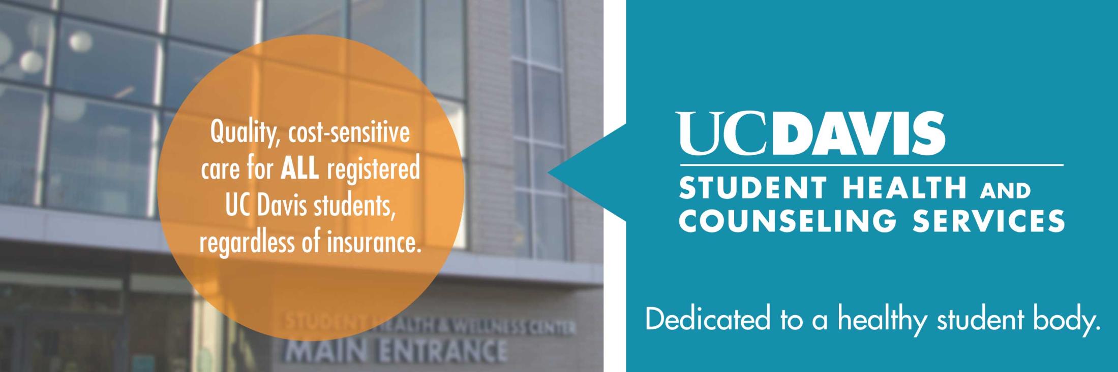 Student Health and Counlseing Services offers quality care for all students