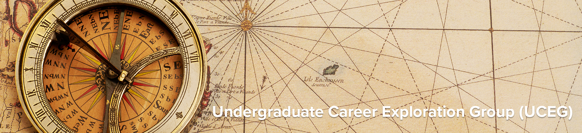 Undergraduate Career Exploration Group (UCEG) Banner