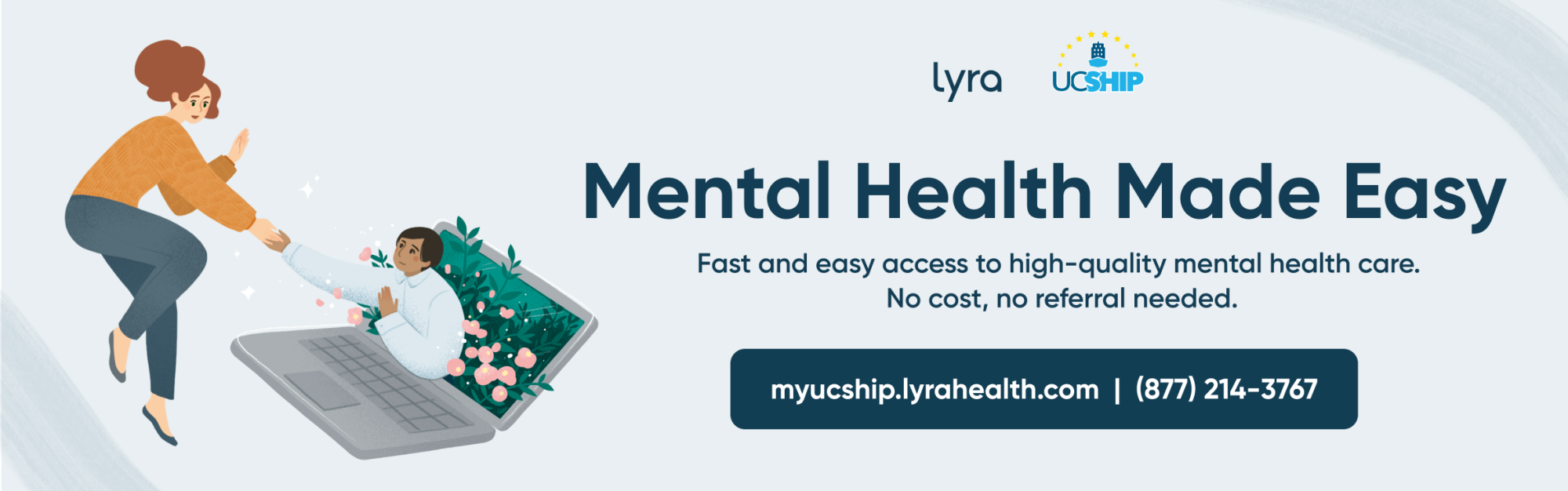Lyra for UC Ship Students- Mental Health Made Easy
