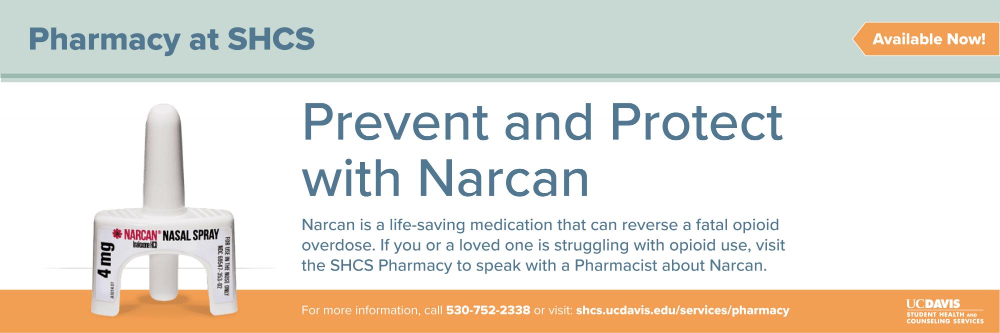 Naloxone/Narcan banner