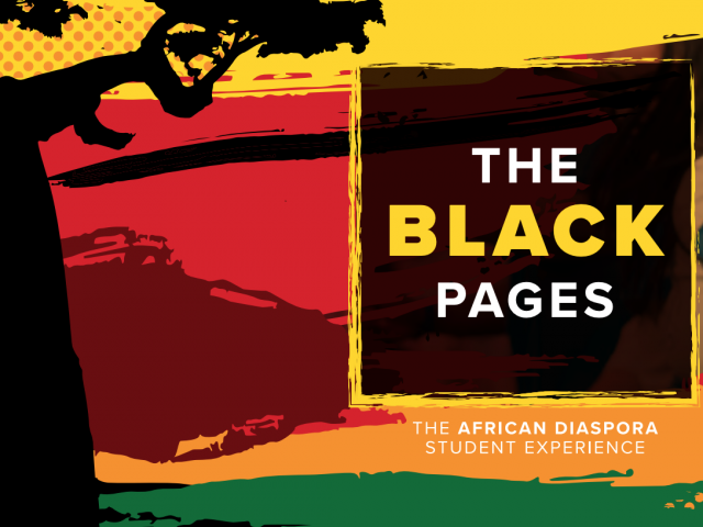 A screenshot from the Black pages, created by UC Davis students